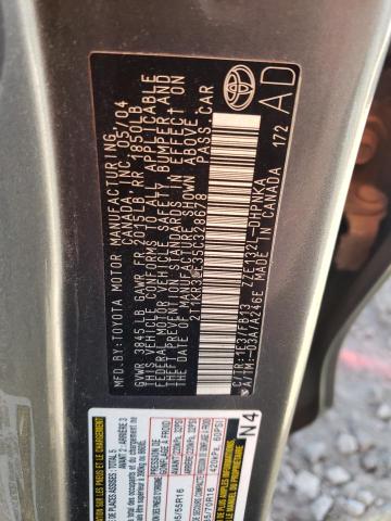 2T1KR32E35C328678 - 2005 TOYOTA COROLLA MA XR CHARCOAL photo 13