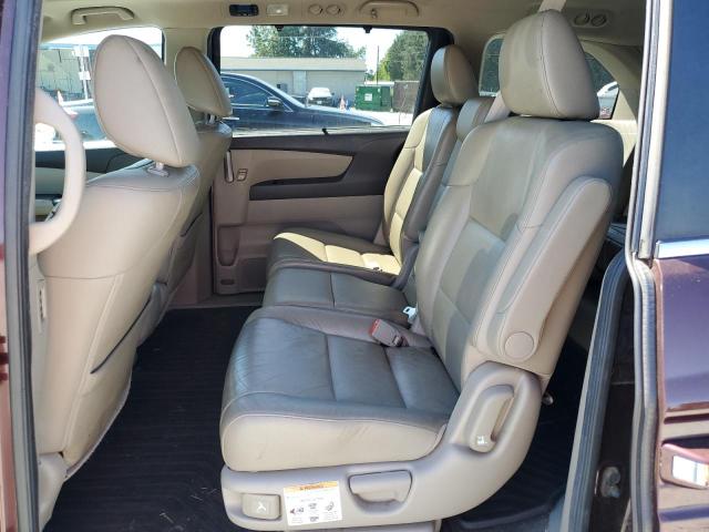 5FNRL5H65CB045526 - 2012 HONDA ODYSSEY EXL BURGUNDY photo 11