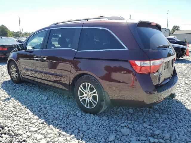 5FNRL5H65CB045526 - 2012 HONDA ODYSSEY EXL BURGUNDY photo 2