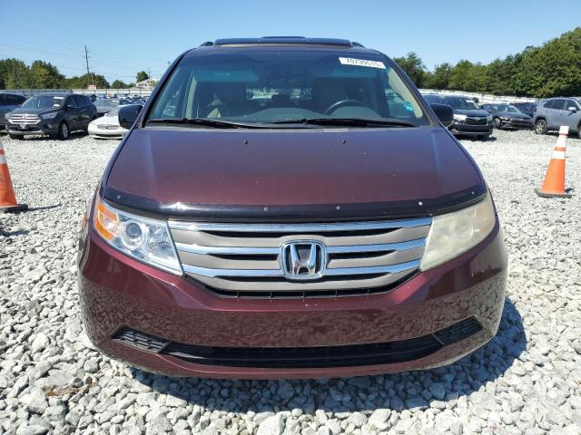 5FNRL5H65CB045526 - 2012 HONDA ODYSSEY EXL BURGUNDY photo 5