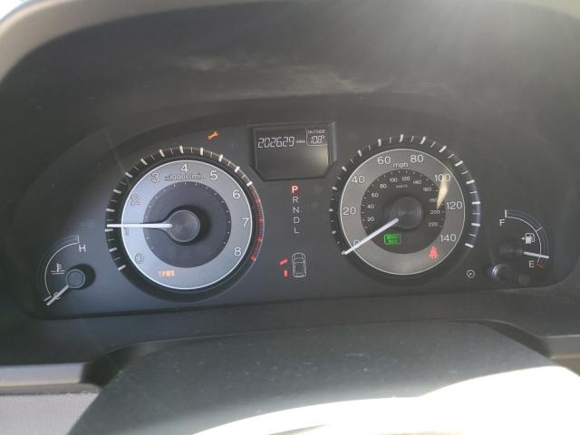 5FNRL5H65CB045526 - 2012 HONDA ODYSSEY EXL BURGUNDY photo 9