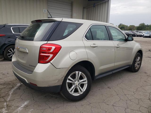 2GNALBEK8G1133340 - 2016 CHEVROLET EQUINOX LS GOLD photo 3