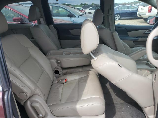 5FNRL5H67DB082708 - 2013 HONDA ODYSSEY EXL MAROON photo 11