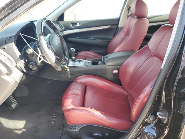 JN1CV6AP4BM500237 - 2011 INFINITI G37 BASE BLACK photo 7
