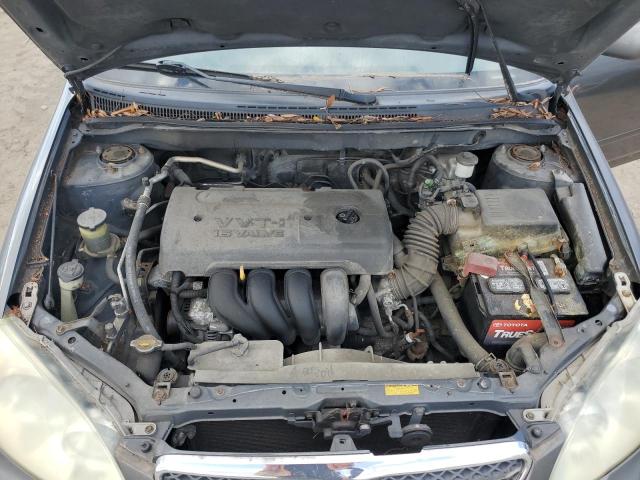 2T1BR32E05C468669 - 2005 TOYOTA COROLLA CE GRAY photo 11