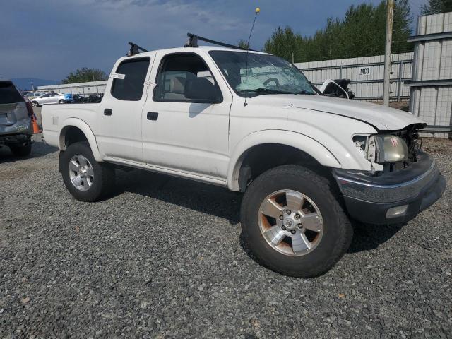 5TEGM92N12Z130906 - 2002 TOYOTA TACOMA DOUBLE CAB PRERUNNER WHITE photo 4