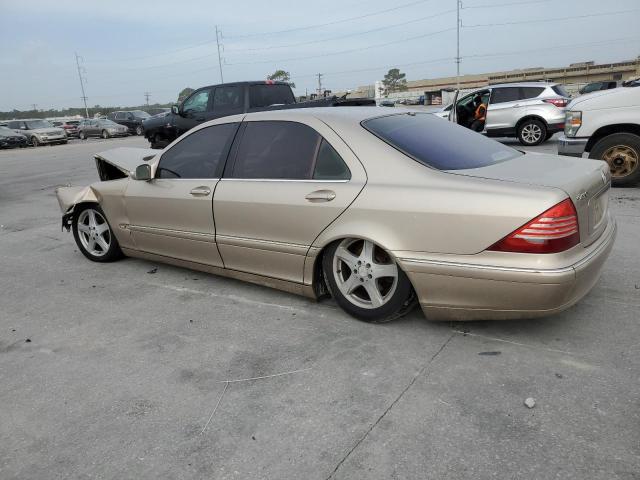 WDBNG70J74A415365 - 2004 MERCEDES-BENZ S 430 GOLD photo 2