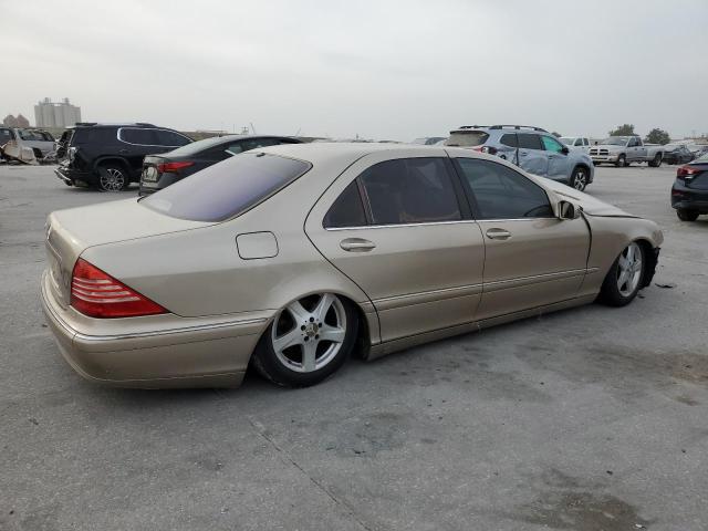 WDBNG70J74A415365 - 2004 MERCEDES-BENZ S 430 GOLD photo 3