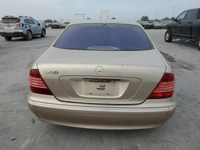WDBNG70J74A415365 - 2004 MERCEDES-BENZ S 430 GOLD photo 6