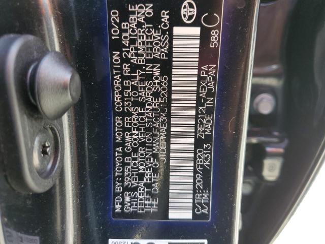 JTDEPMAE3MJ152065 - 2021 TOYOTA COROLLA LE Qara foto 13