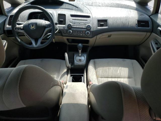 19XFA1F81AE056063 - 2010 HONDA CIVIC EX MAROON photo 8