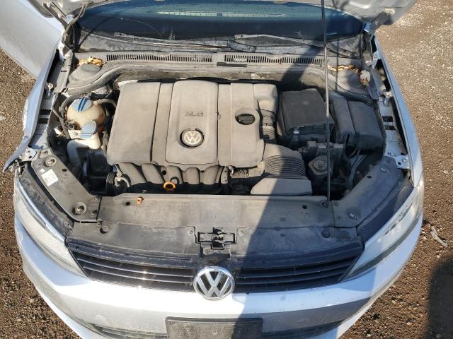 3VWDX7AJ1BM330580 - 2011 VOLKSWAGEN JETTA SE SILVER photo 11