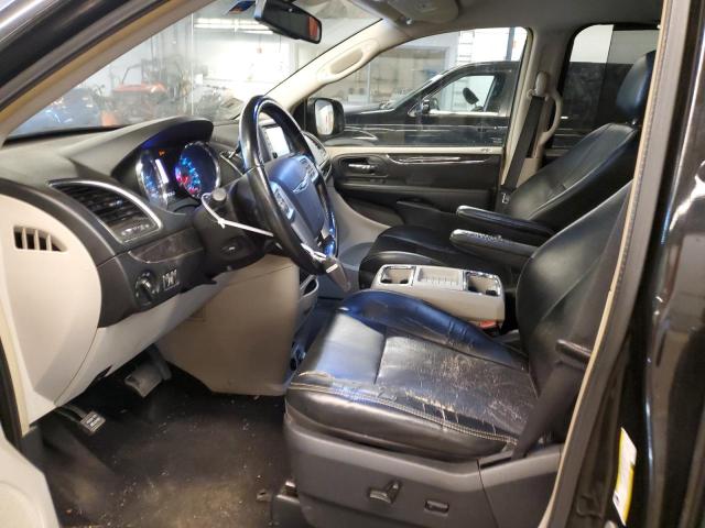 2A4RR8DG7BR617935 - 2011 CHRYSLER TOWN & COU TOURING L BLACK photo 7