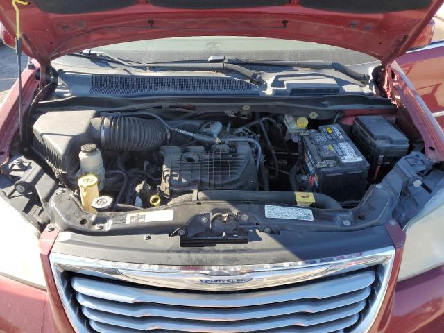 2C4RC1BG2DR636252 - 2013 CHRYSLER TOWN & COU TOURING BURGUNDY photo 12