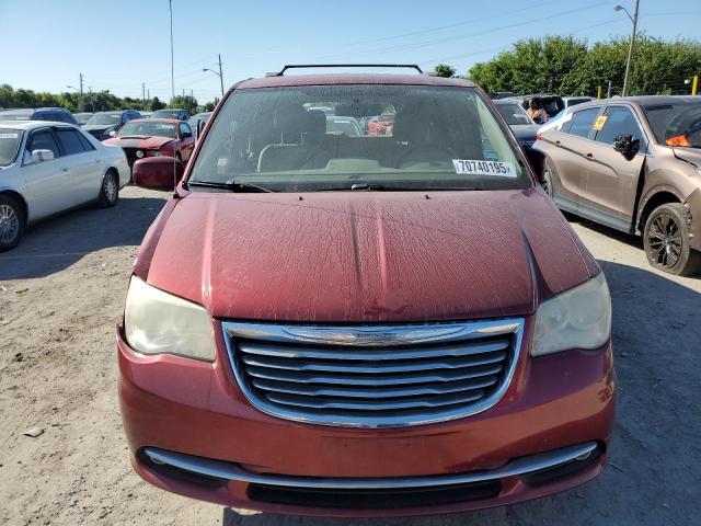2C4RC1BG2DR636252 - 2013 CHRYSLER TOWN & COU TOURING BURGUNDY photo 5