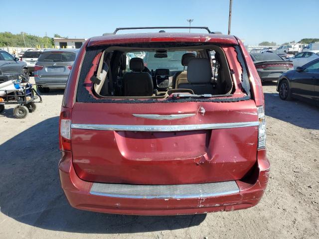 2C4RC1BG2DR636252 - 2013 CHRYSLER TOWN & COU TOURING BURGUNDY photo 6