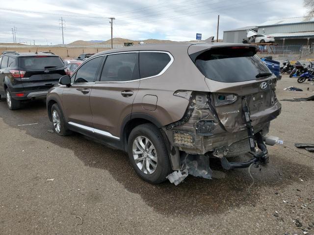 5NMS3CADXLH258114 - 2020 HYUNDAI SANTA FE SEL Թուխ լուսանկար 2