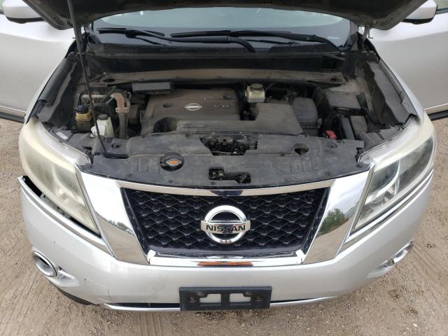 5N1AR2MM5EC603871 - 2014 NISSAN PATHFINDER S SILVER photo 12
