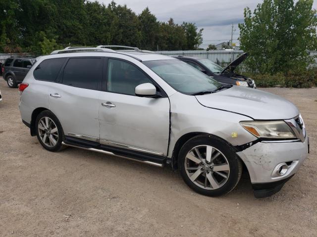 5N1AR2MM5EC603871 - 2014 NISSAN PATHFINDER S SILVER photo 4