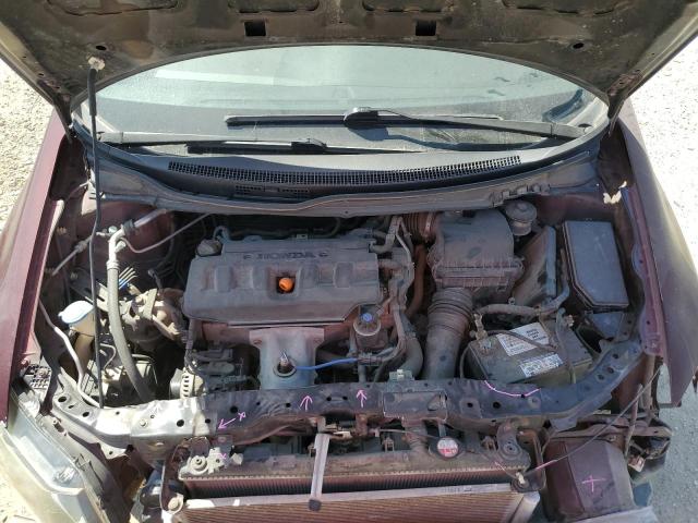 JHMFB2F52CS003606 - 2012 HONDA CIVIC LX MAROON photo 11