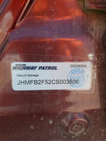 JHMFB2F52CS003606 - 2012 HONDA CIVIC LX MAROON photo 13