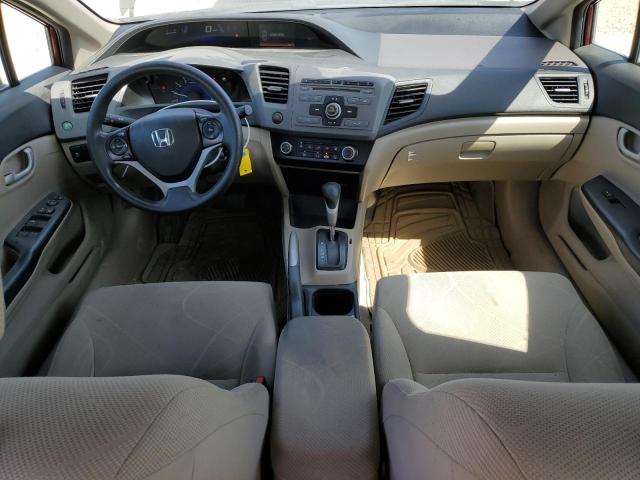 JHMFB2F52CS003606 - 2012 HONDA CIVIC LX MAROON photo 8