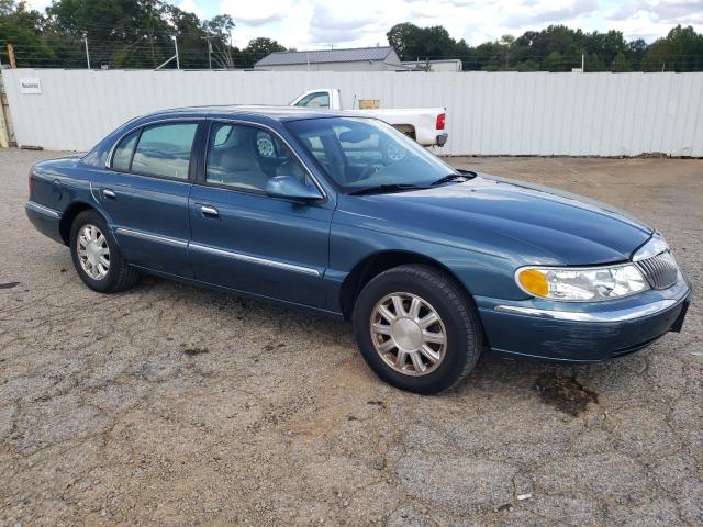 1LNHM97V21Y715731 - 2001 LINCOLN CONTINENTA BLUE photo 4