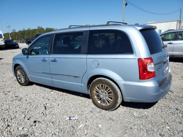 2C4RC1CG3DR659733 - 2013 CHRYSLER TOWN & COU TOURING L BLUE photo 2