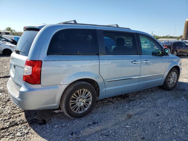 2C4RC1CG3DR659733 - 2013 CHRYSLER TOWN & COU TOURING L BLUE photo 3