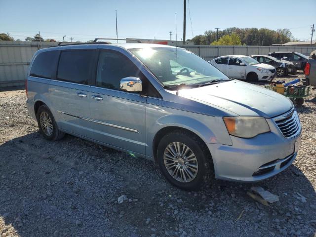 2C4RC1CG3DR659733 - 2013 CHRYSLER TOWN & COU TOURING L BLUE photo 4