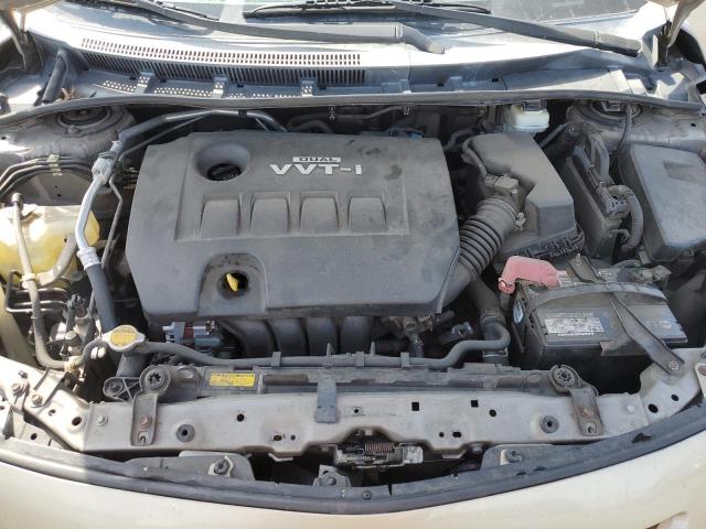1NXBU4EE8AZ247717 - 2010 TOYOTA COROLLA BASE Ոսկեգույն լուսանկար 11