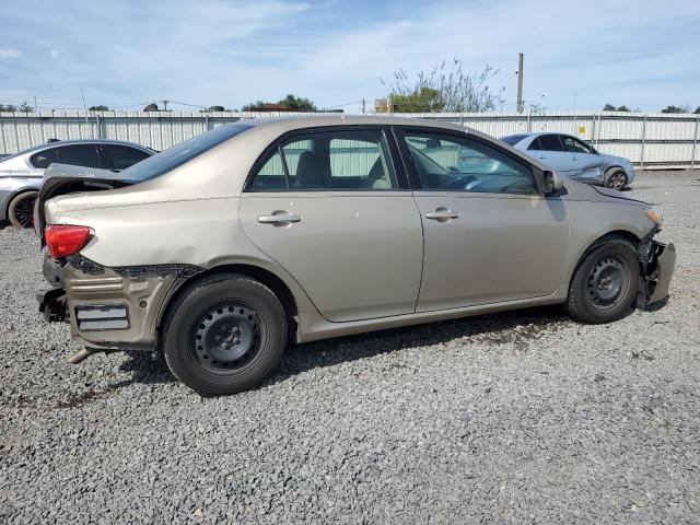 1NXBU4EE8AZ247717 - 2010 TOYOTA COROLLA BASE Ոսկեգույն լուսանկար 3