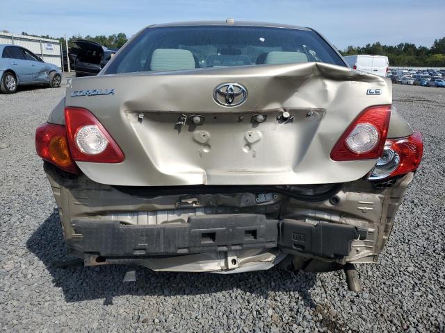 1NXBU4EE8AZ247717 - 2010 TOYOTA COROLLA BASE Ոսկեգույն լուսանկար 6