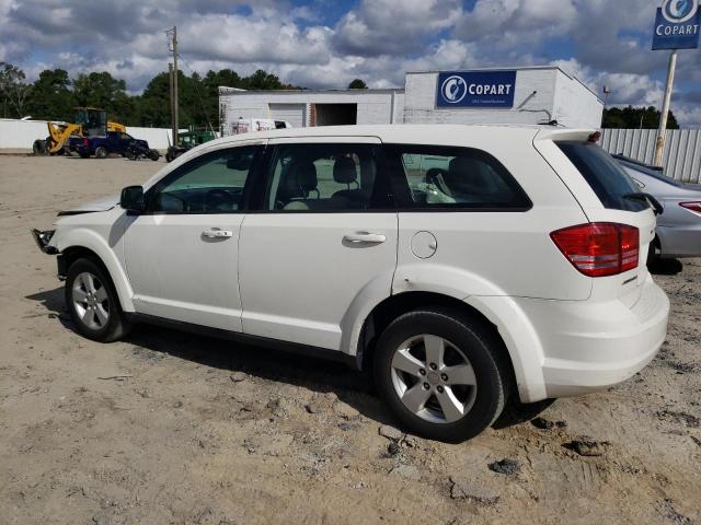 3C4PDCAB2DT501484 - 2013 DODGE JOURNEY SE WHITE photo 2