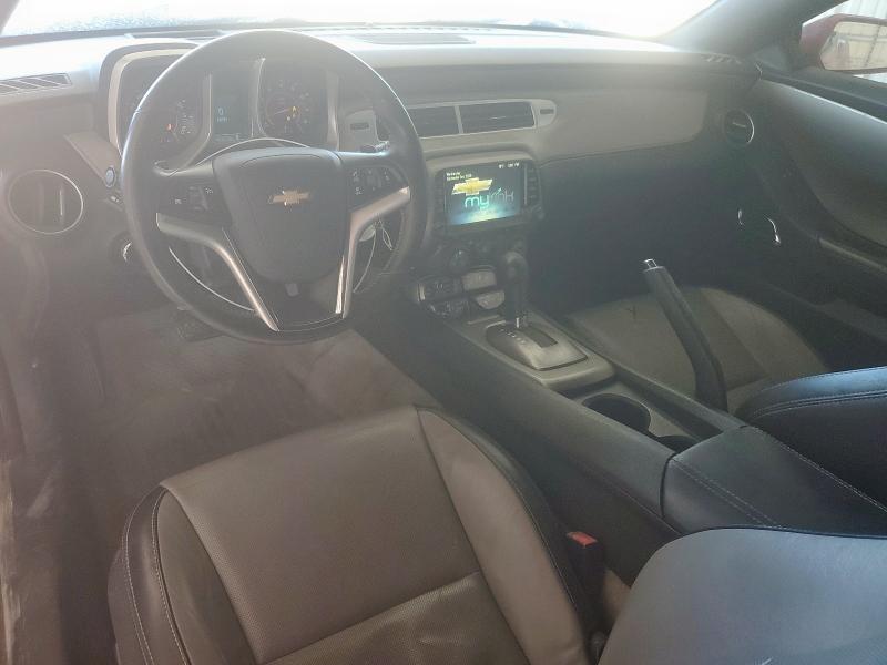 2G1FC3D30D9117346 - 2013 CHEVROLET CAMARO LT RED photo 8