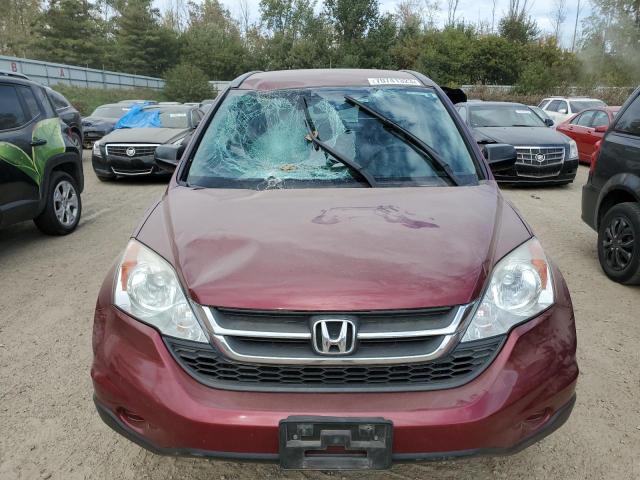 5J6RE4H3XAL076348 - 2010 HONDA CR-V LX RED photo 5