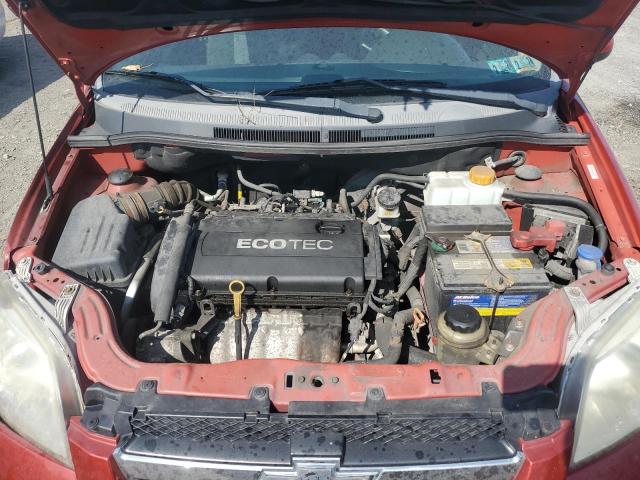KL1TD5DE8BB231196 - 2011 CHEVROLET AVEO LS 红色 照片 11