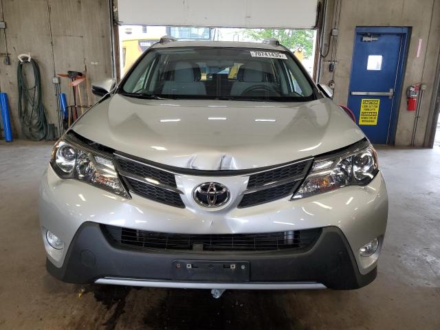 JTMRFREV8DD045197 - 2013 TOYOTA RAV4 XLE SILVER photo 5