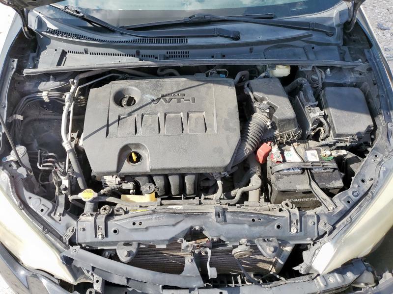 2T1BURHE7FC274019 - 2015 TOYOTA COROLLA L GRAY photo 11