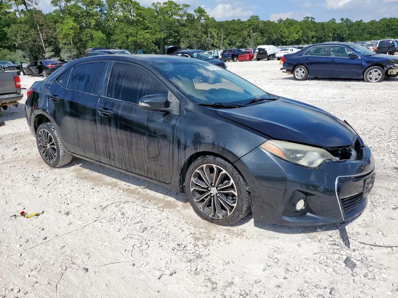 2T1BURHE7FC274019 - 2015 TOYOTA COROLLA L GRAY photo 4