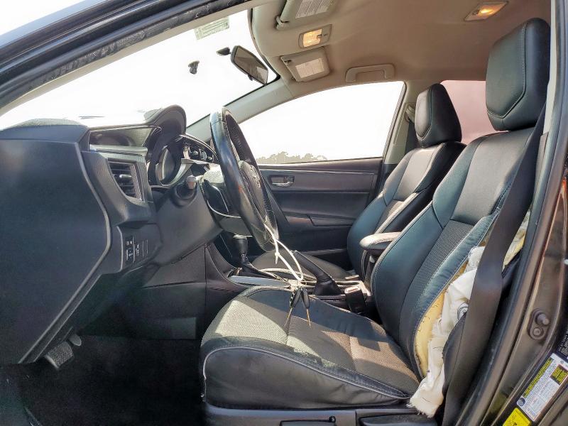 2T1BURHE7FC274019 - 2015 TOYOTA COROLLA L GRAY photo 7