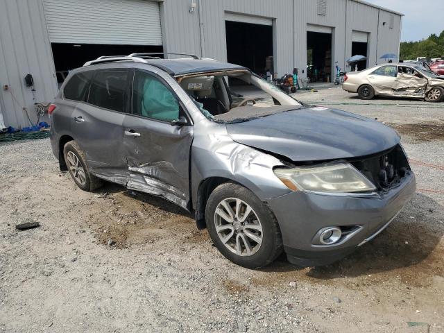 5N1AR2MN6FC658520 - 2015 NISSAN PATHFINDER S GRAY photo 4