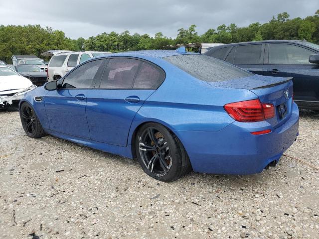 WBSFV9C56ED097365 - 2014 BMW M5 BLUE photo 2