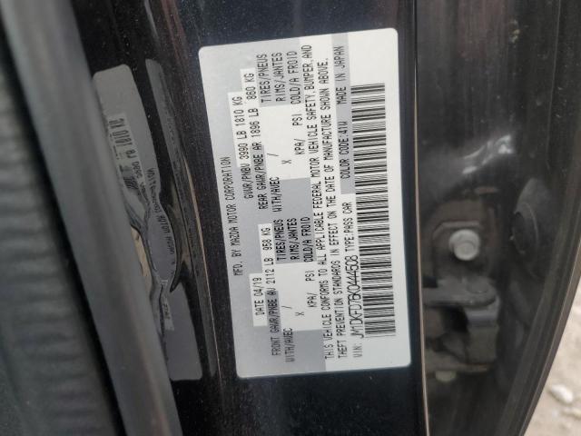 JM1DKFD76K0444508 - 2019 MAZDA CX-3 GRAND TOURING BLACK photo 12