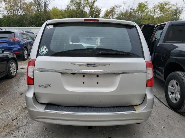 2C4RC1BG2CR326620 - 2012 CHRYSLER TOWN & COU TOURING SILVER photo 6