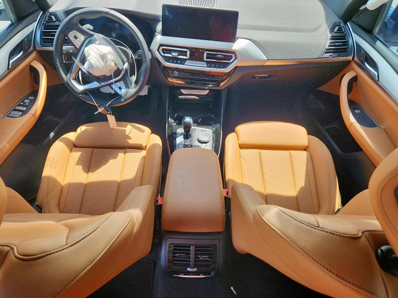 5UX43DP02R9U24504 - 2024 BMW X3 SDRIVE30I WHITE photo 8