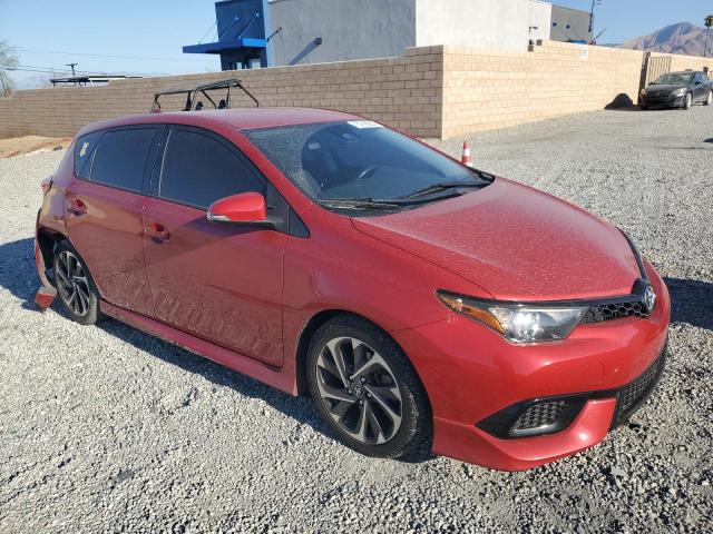 JTNKARJE8HJ541965 - 2017 TOYOTA COROLLA IM RED photo 4