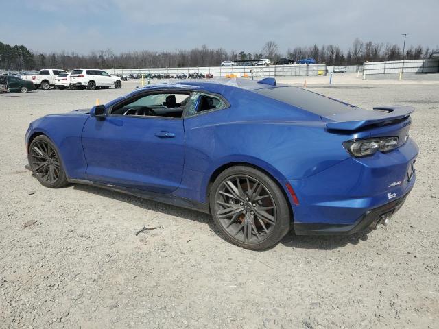 1G1FK1R68L0136097 - 2020 CHEVROLET CAMARO ZL1 蓝色 照片 2
