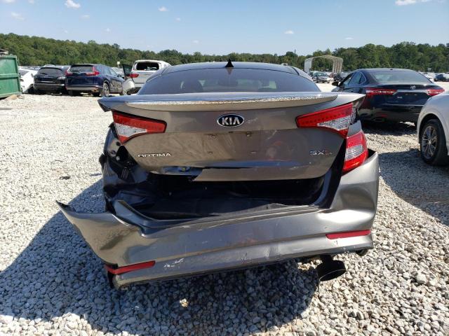 5XXGR4A64DG110973 - 2013 KIA OPTIMA SX GRAY photo 6