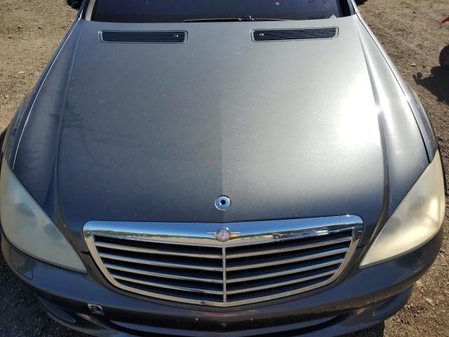WDDNG86X27A126763 - 2007 MERCEDES-BENZ S 550 4MATIC GRAY photo 11
